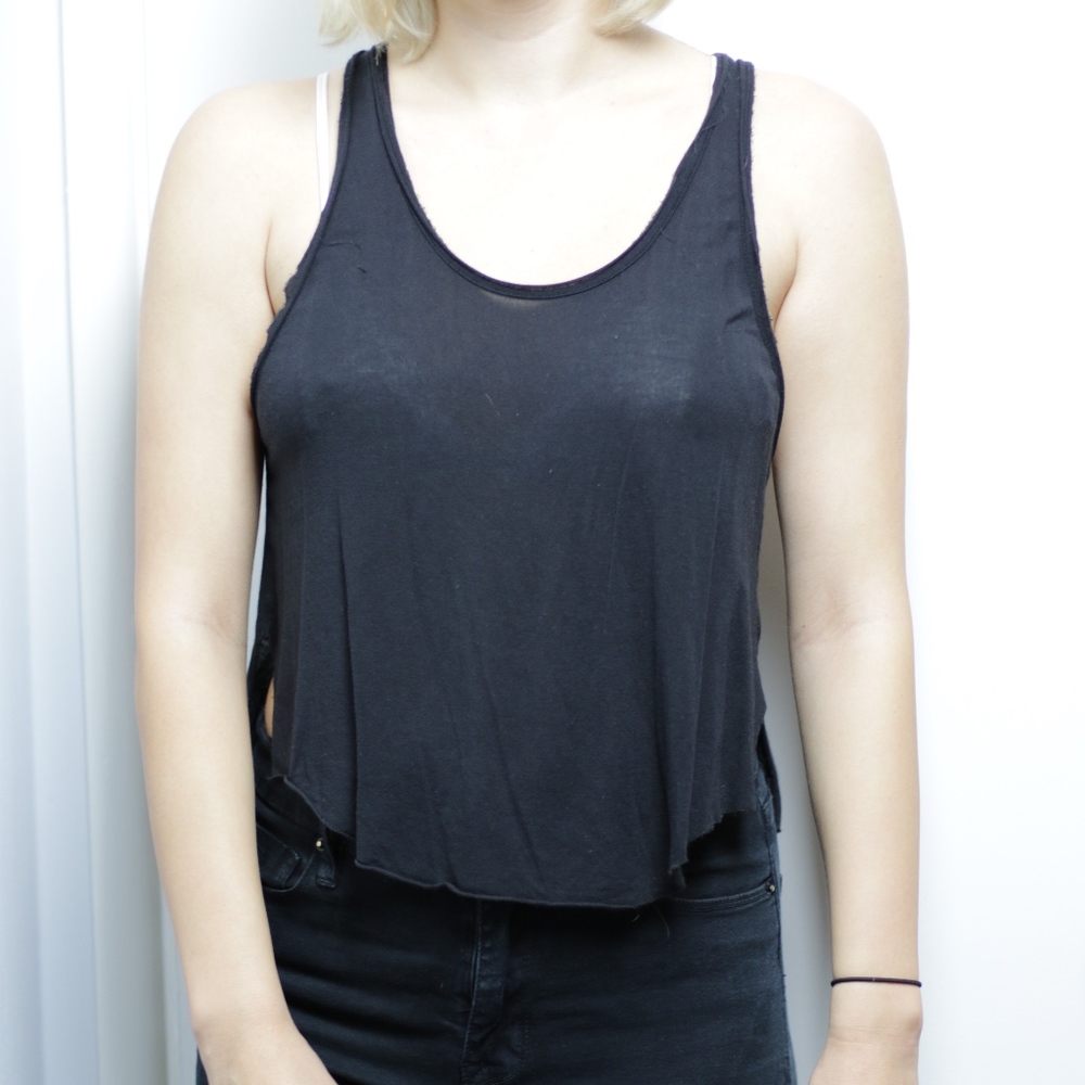 Black Basic Brandy Melville Tank Top